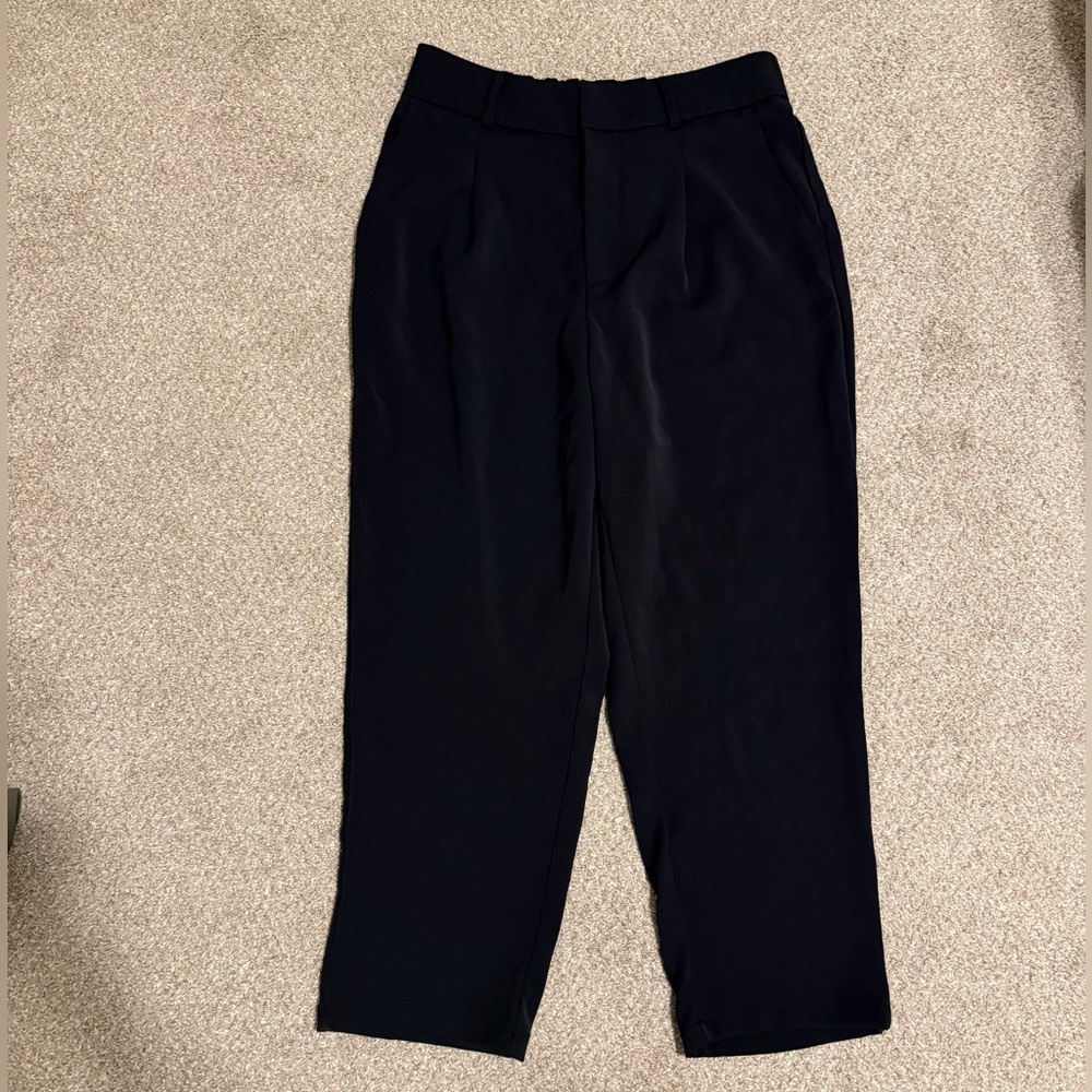 Halara women’s medium petite black dress pants